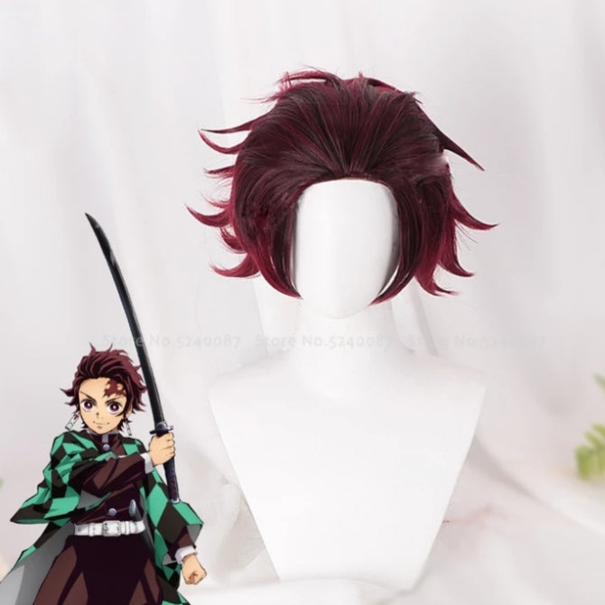 KAMADO TANJIROU WIG – KIMETSU NO YAIBA