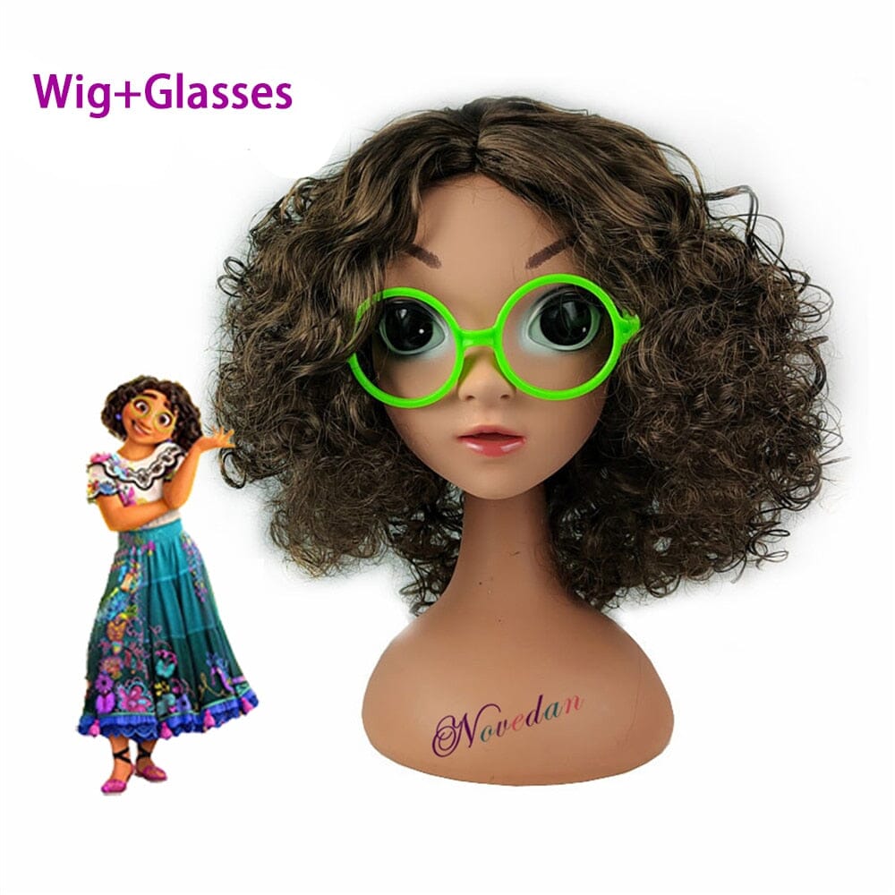 Mirabel Encanto Wig + Free Sunglasses