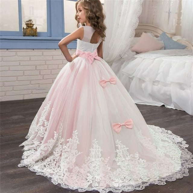 Princess Dress for Girls/Teens with Long Train