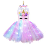 Unicorn Costume Dress with LED Lights (02)