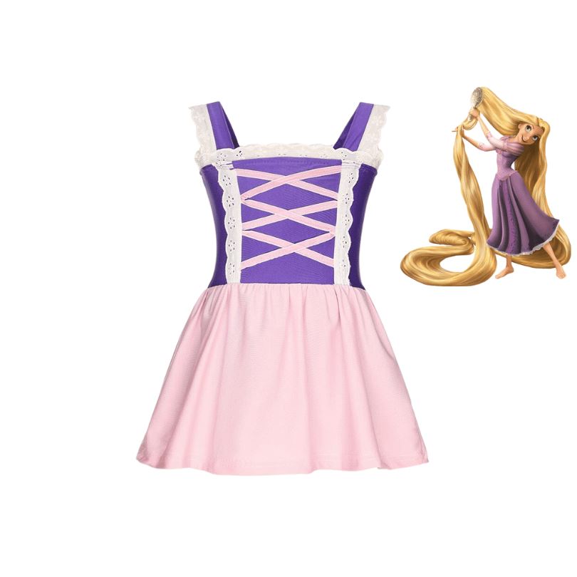 Beachwear Swimsuit Rapunzel for Kids