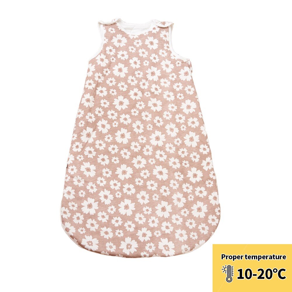 Baby Sleeping Bag Cotton Bamboo Size 0 to 2 Years