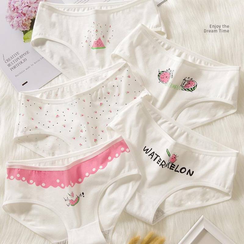 Set of 5 Cartoon Panties