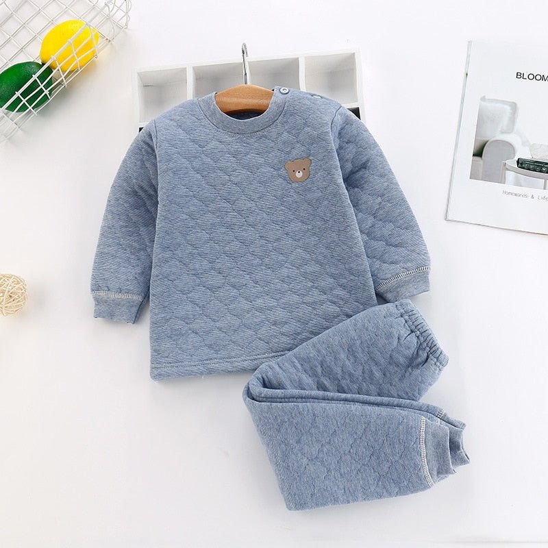 Pijama Infantil #Unissex Outono & Inverno | Tam: 9 meses - 5 anos