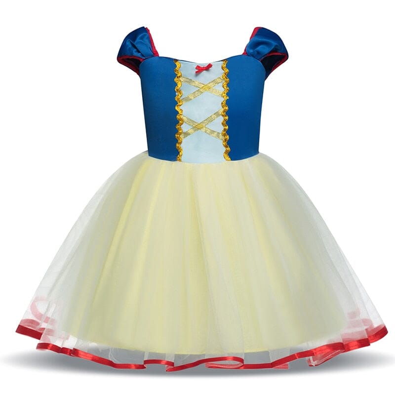 Vestido Fantasia Branca de Neve