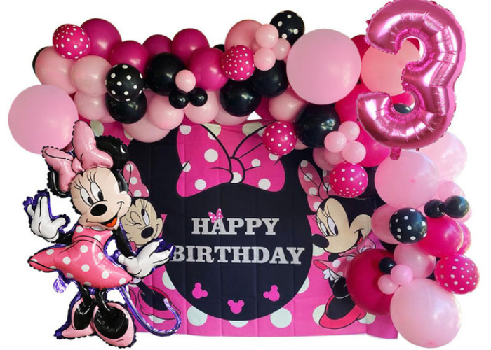 Minnie Mouse Birthday Party Kit