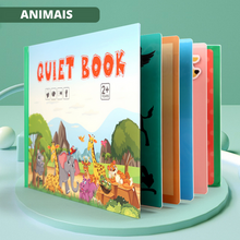 Upload image to gallery viewer, Montessori QuietBook Interactive Book - Early Childhood Education
