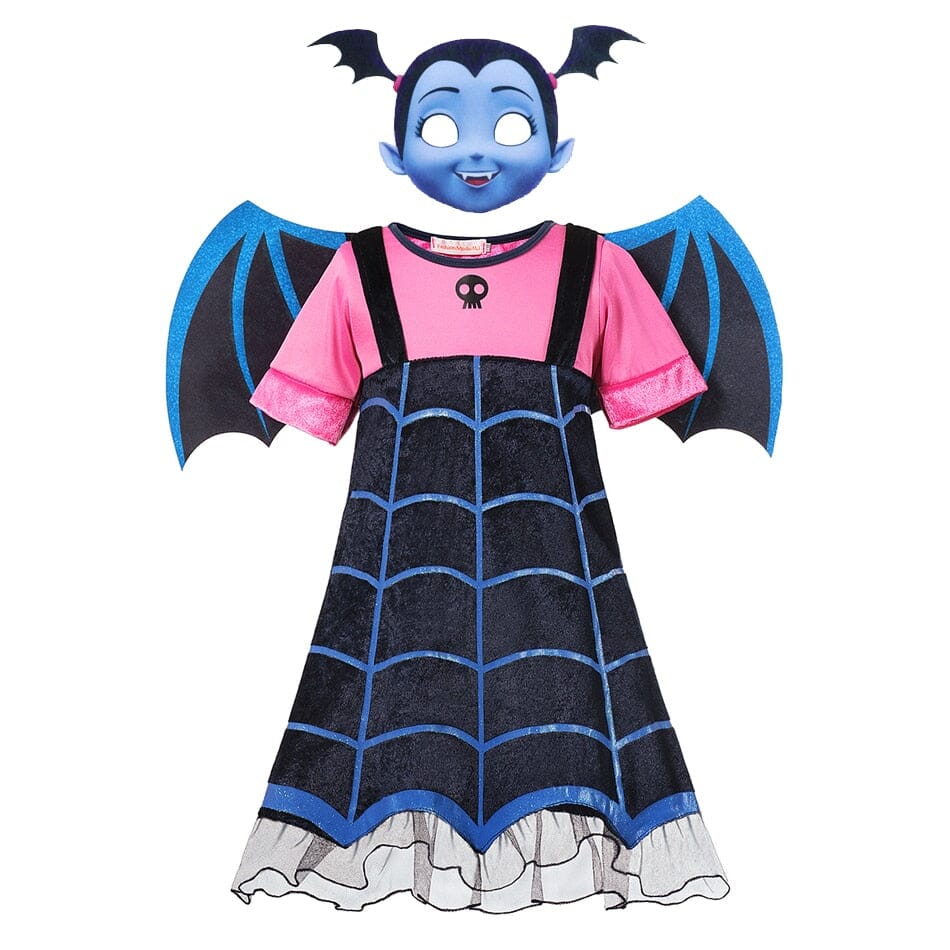 Fantasia Vampirina Infantil Original com Asa e Mascara - Disney