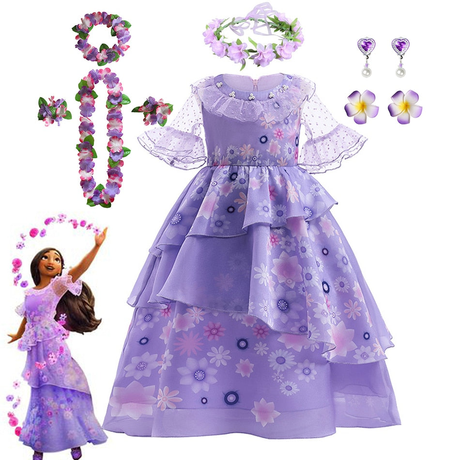 Isabela Madrigal Charm Luxury Party Costume Dress