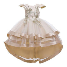 Carregar imagem no visualizador da galeria, Vestido Festa Princesa Mullet Alta Qualidade - Tamanhos de 3 a 12 anos
