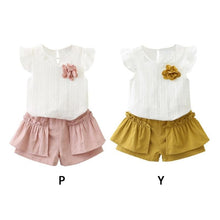 Carregar imagem no visualizador da galeria, Conjunto Elegance Flor - Tamanhos de 0 a 5 anos
