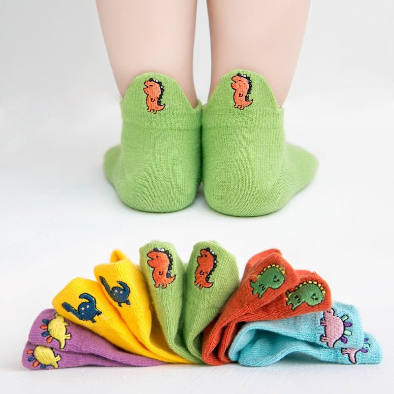 Kit with 5 Pairs of Fun Kids Socks -