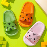 Cloud Kitten Kids Flip-Flops
