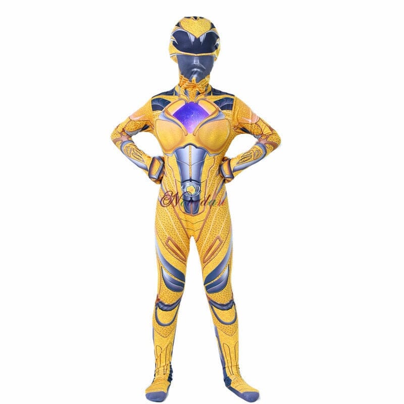 Fantasia Power Ranger o Filme - Ranger Amarelo Cosplay