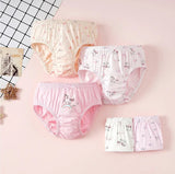 5-Pack of 100% Cotton Kids Panties