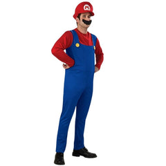 Fantasia Super Mario Bros - Adulto Cosplay