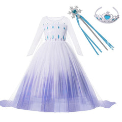 Vestido Fantasia Infantil Frozen 2 Com Acessórios