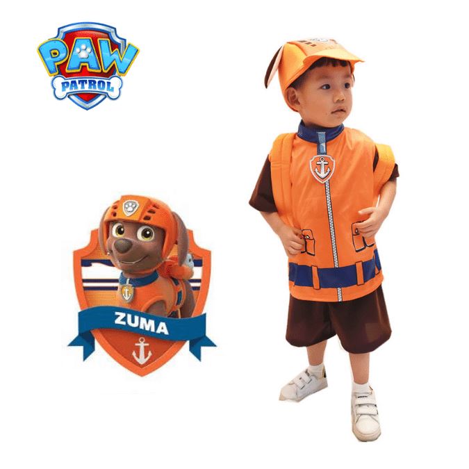 Paw Patrol Zuma Costume + Mask