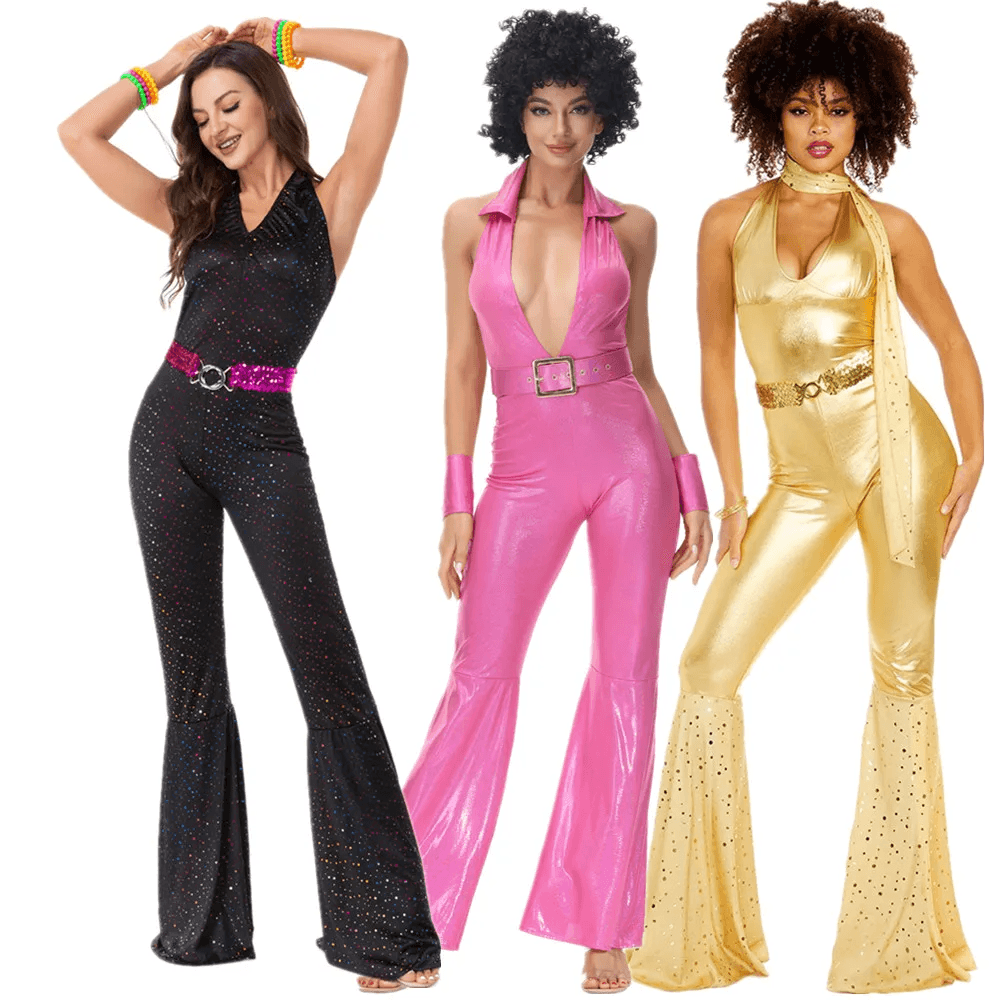 Women's Disco Costume from the 70s and 80s