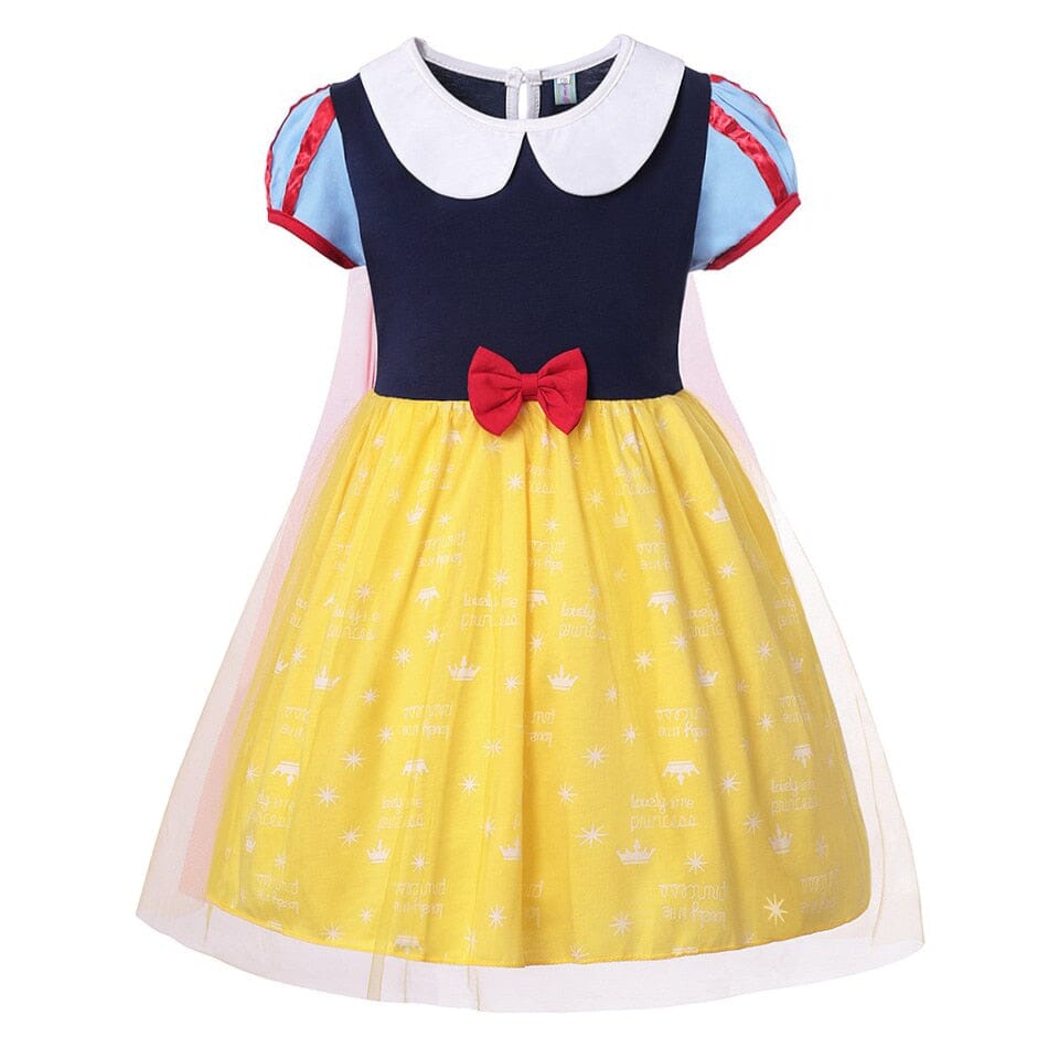 Vestido Fantasia Branca Neve infantil