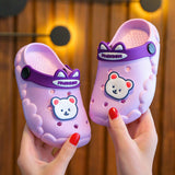 Cute Teddy Bear Kids Sandal