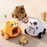 Montessori Mini Bear Catapult Vehicle for Kids