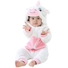 Upload image to gallery viewer, Children's Unicorn Animal Onesie Costume 
