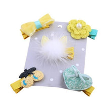 Carregar imagem no visualizador da galeria, Conjunto 5 peças Prendedor Pom Pom
