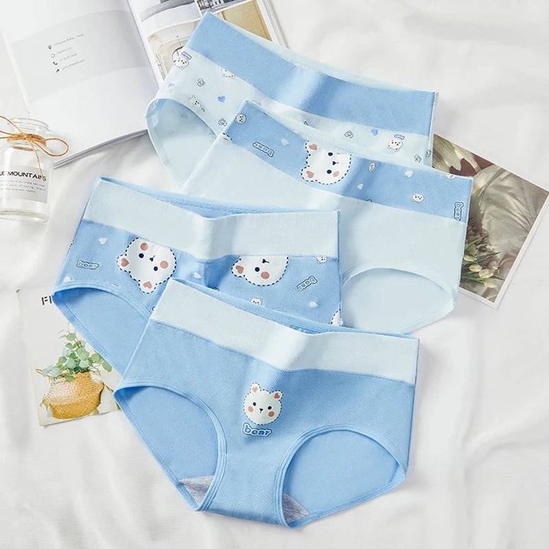 Pack of 4 Teen Panties with Antibacterial Fabric