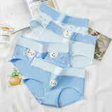 Pack of 4 Teen Panties with Antibacterial Fabric