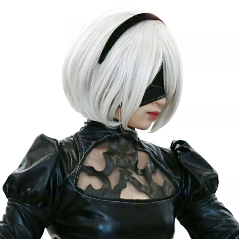 2b Nier: Automata Cosplay Wig