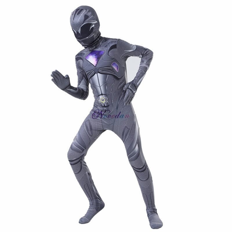 Power Rangers Movie Costume – Gray Ranger Cosplay