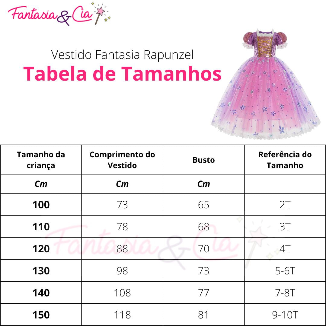 Rapunzel Super Deluxe Costume Dress + Accessories