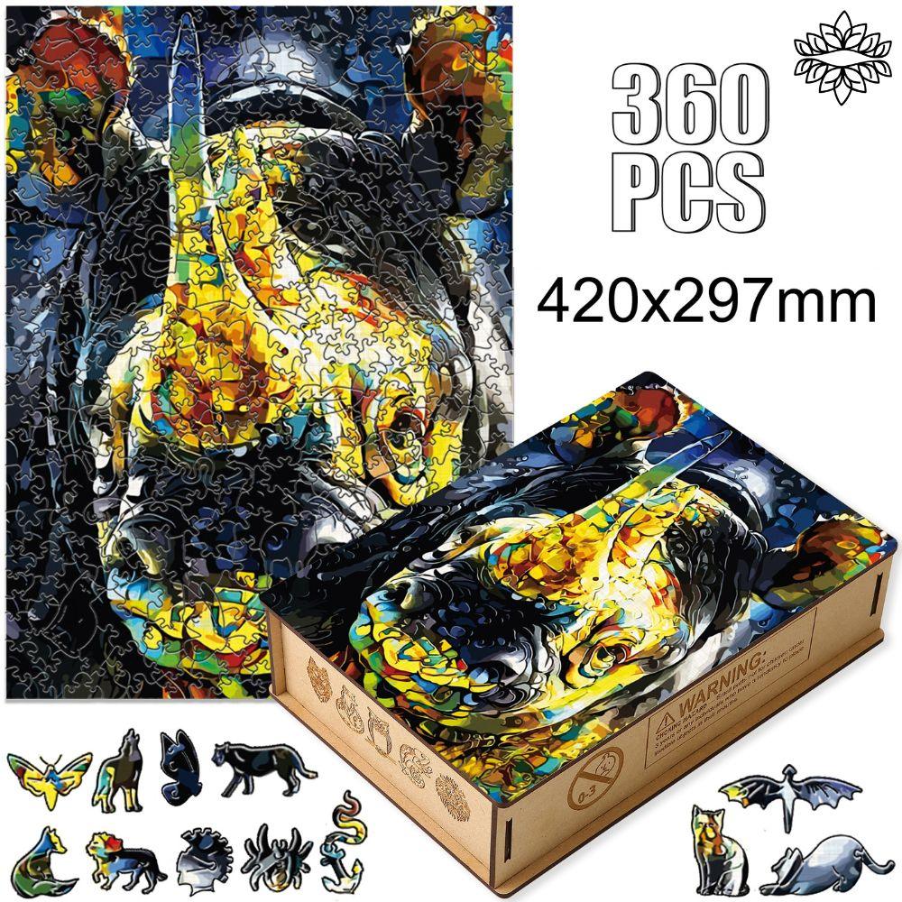 3D Wooden Jigsaw Puzzle – 360 Pieces