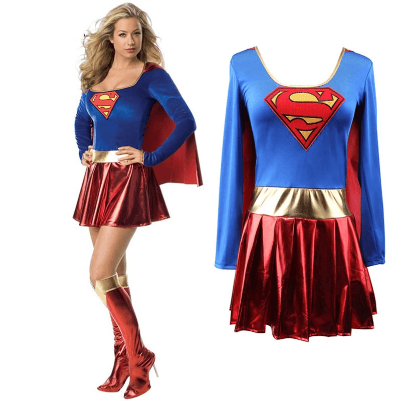 Superwoman Female Hero Costume