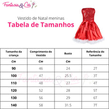 Carregar imagem no visualizador da galeria, Vestido Natal com Acessórios
