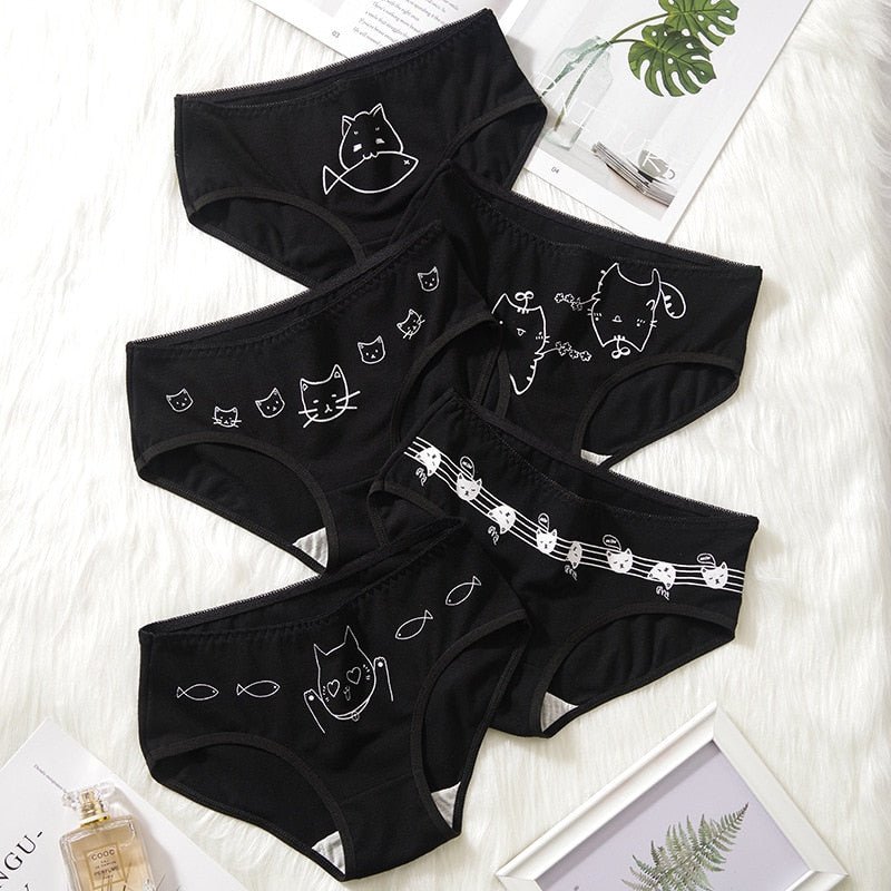 Set of 5 Cartoon Panties