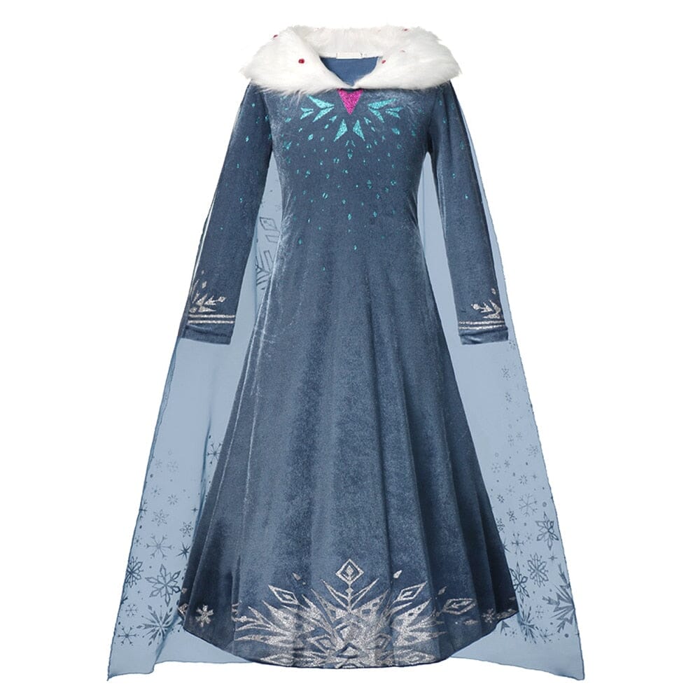 Vestido Fantasia Frozen - Rainha do Gelo