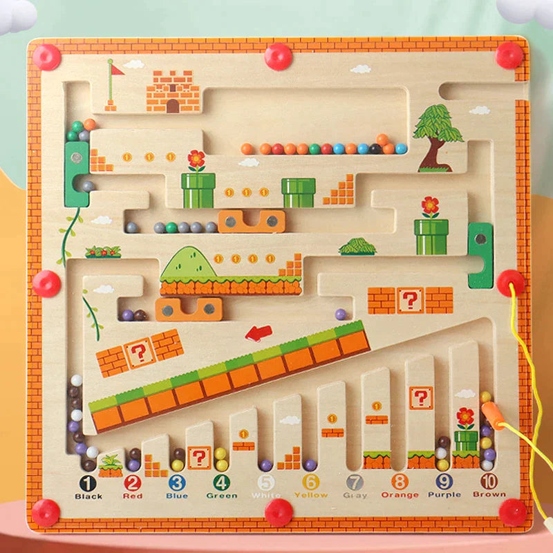 Magnetic Adventure Maze – Educational Toy