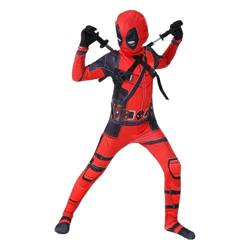 Fantasia Infantil Cosplay Deadpool