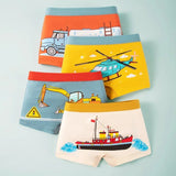 Set of 4 Kids Boxer Briefs – Various Themes