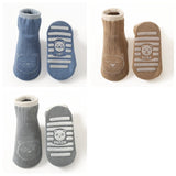 3 Pairs of Non-Slip Cartoon Socks