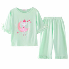 Carregar imagem no visualizador da galeria, Pijama Infantil Primavera Verão #Meninas - Tam 3 a 12 Anos
