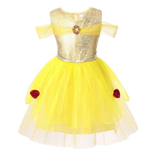 Upload image to gallery viewer, Children's Princess Belle and the Beast Costume Dress 
