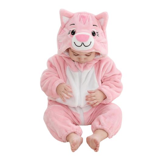 Kids Cat Animal Onesie Costume