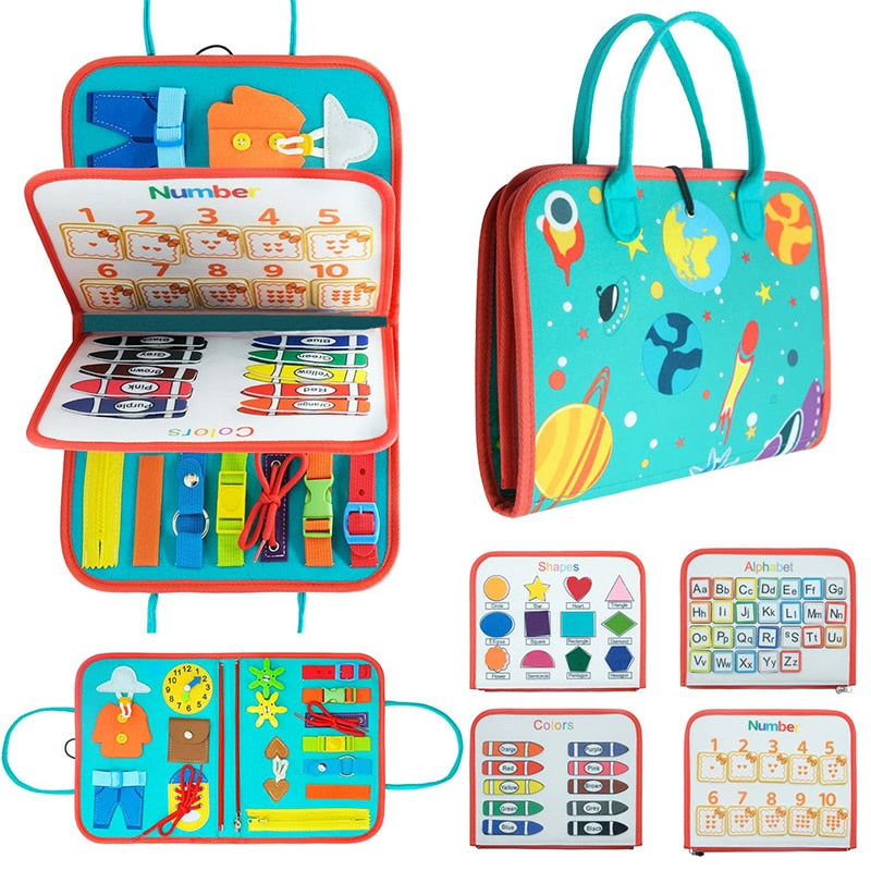 Montessori Sensory Suitcase – Develop your child