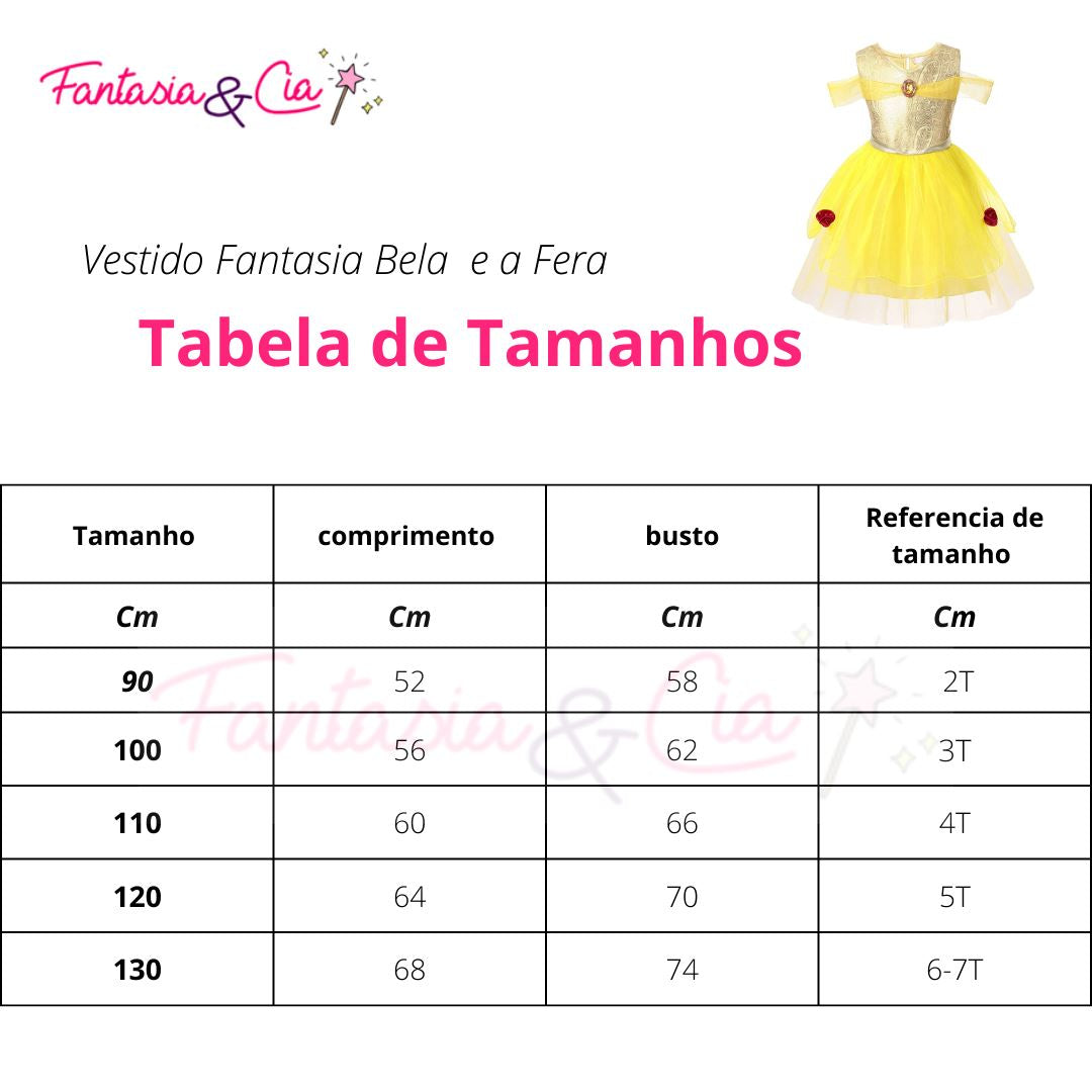 Kids Beauty and the Beast Costume Dress + Accessories