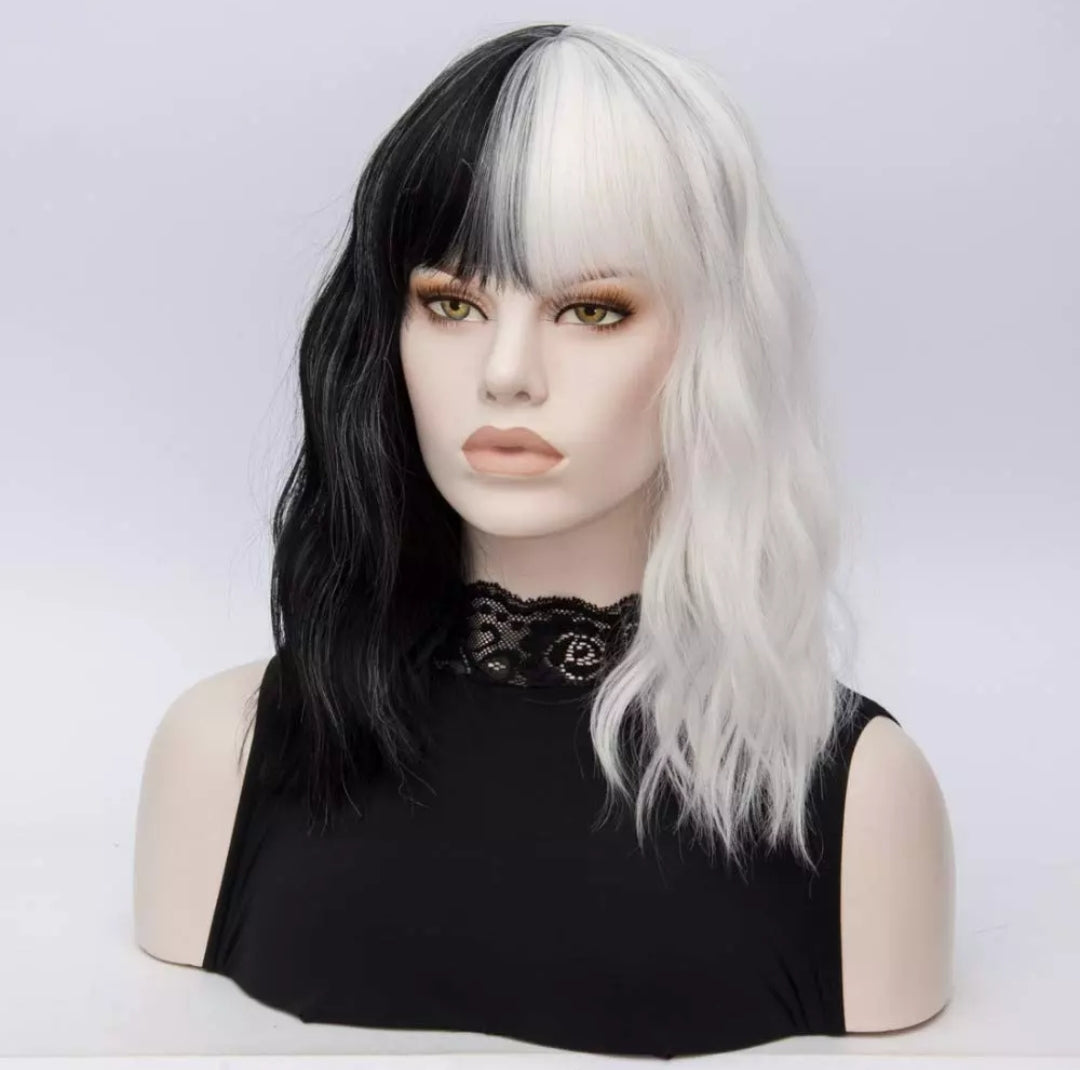 CRUELLA DE VIL EMMA STONE WIG