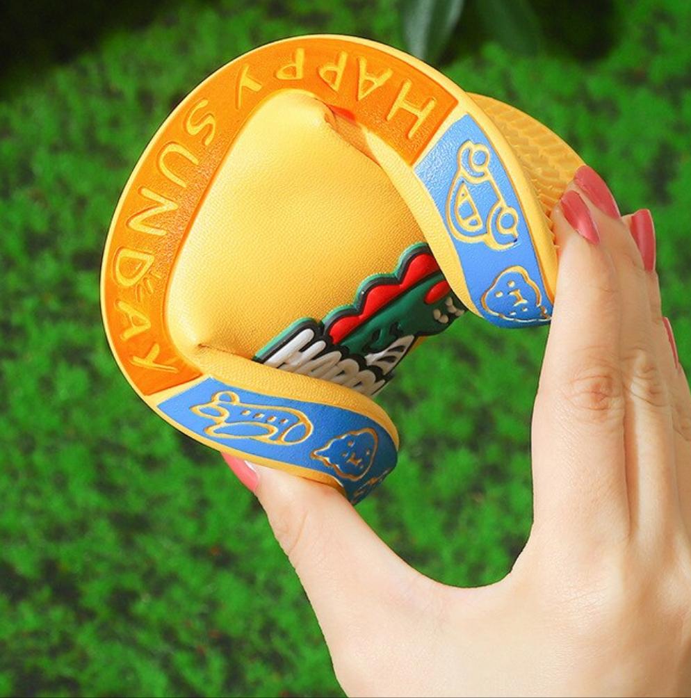 Dino Happy Kids' Flip-Flops
