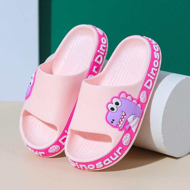 Kids' Dino Cloud Flip-Flops